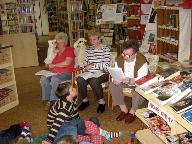 Pohádkové babičky - čtení prvňáčkům